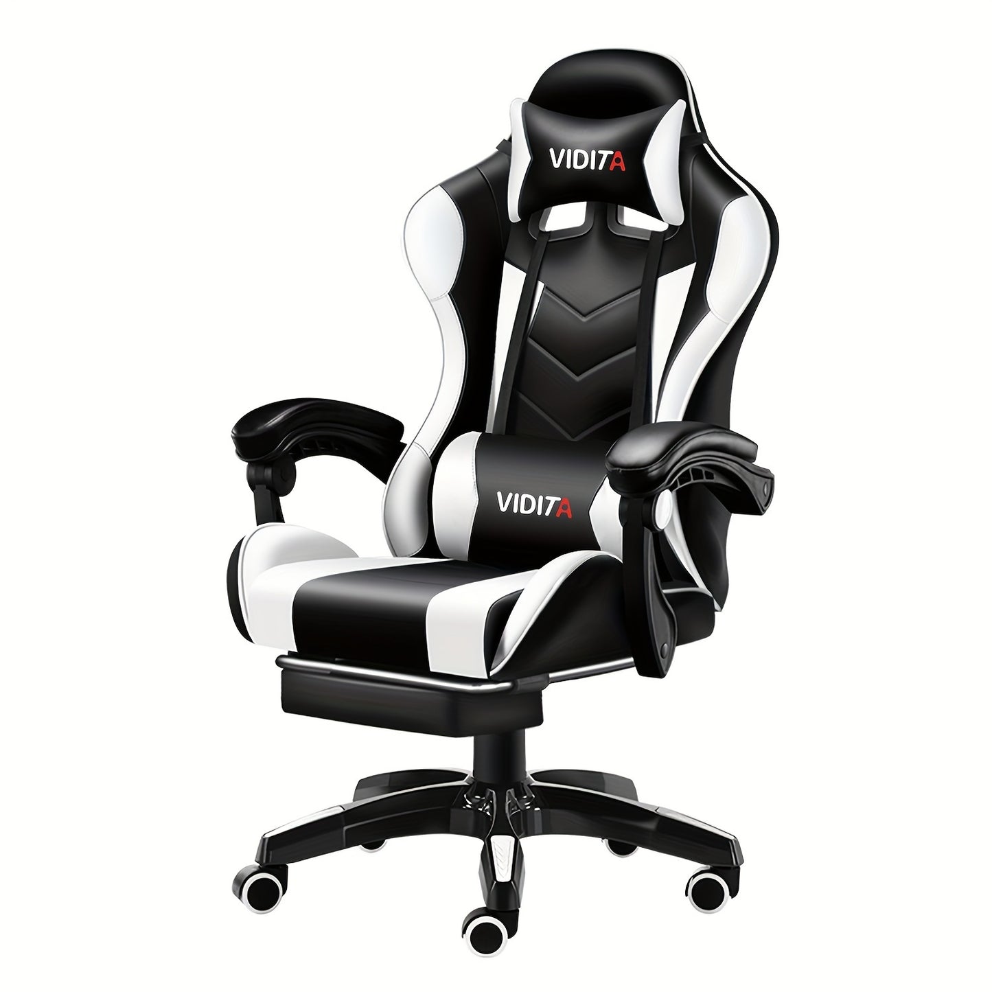 Ergonomic Gaming Chair With Lumbar Support Racing Style For PC