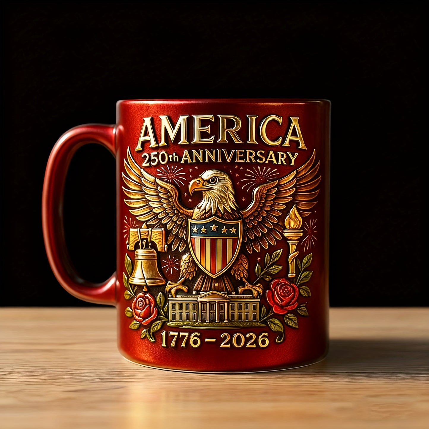 DIANLI USA Anniversary Mug With Durable Finish And Comfortable Handle