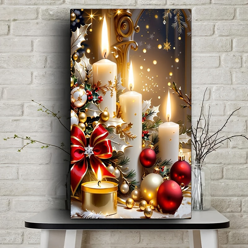 Christmas Diamond Painting Kit For Beginners 5D Round Full Drill