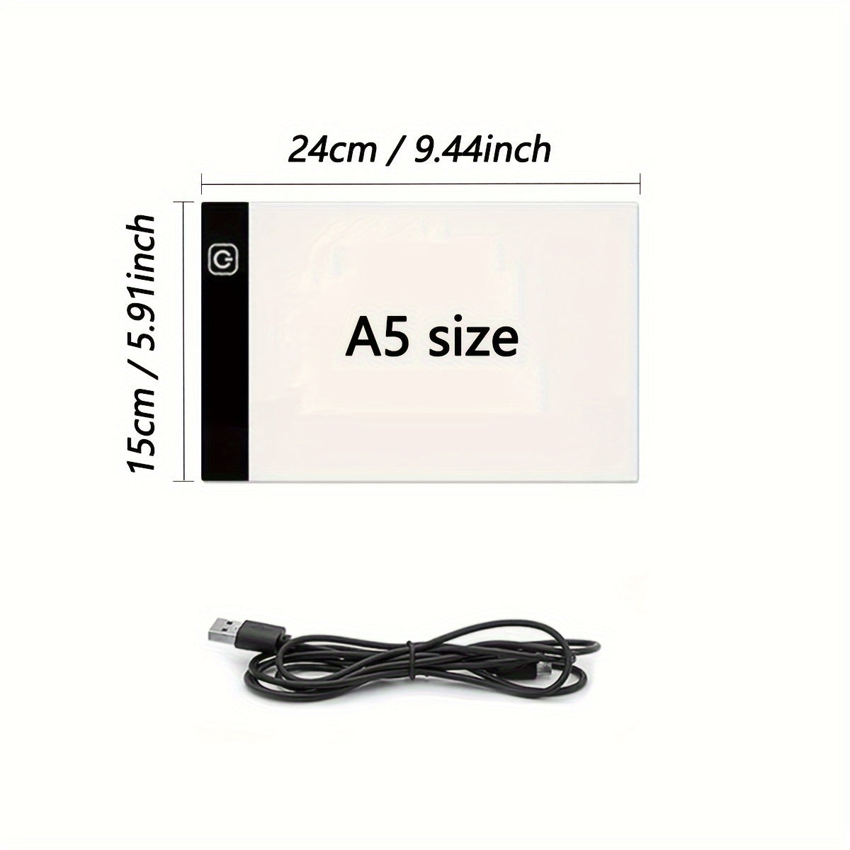 LED Light Pad For Diamond Painting USB Powered Adjustable Brightness