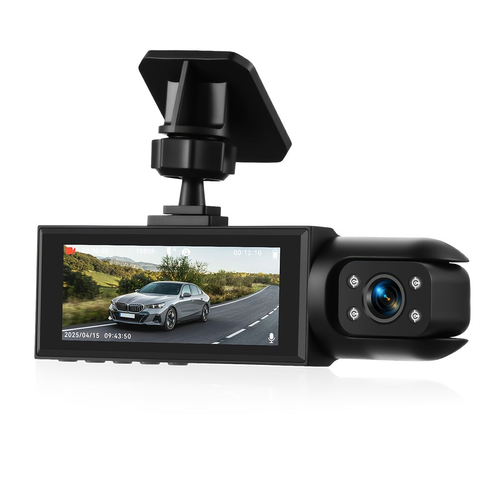 PODOFO 1080P Dash Cam Front And Interior Dual Lens