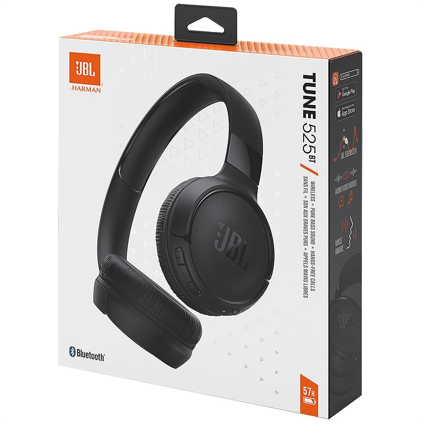 JBL Tune 525BT Wireless Earphones With Pure Bass Sound
