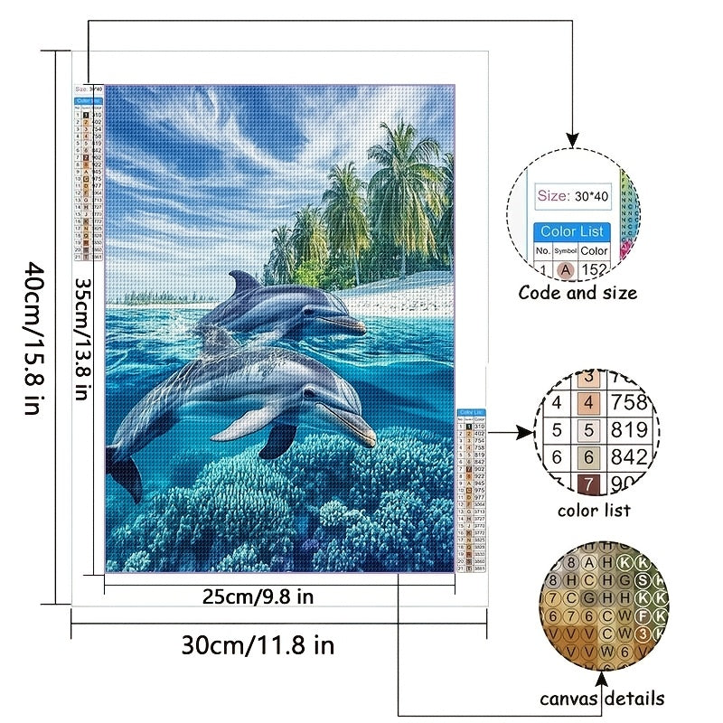Diamond Painting Kit 5D Mosaic Wall Art For Beginners Home