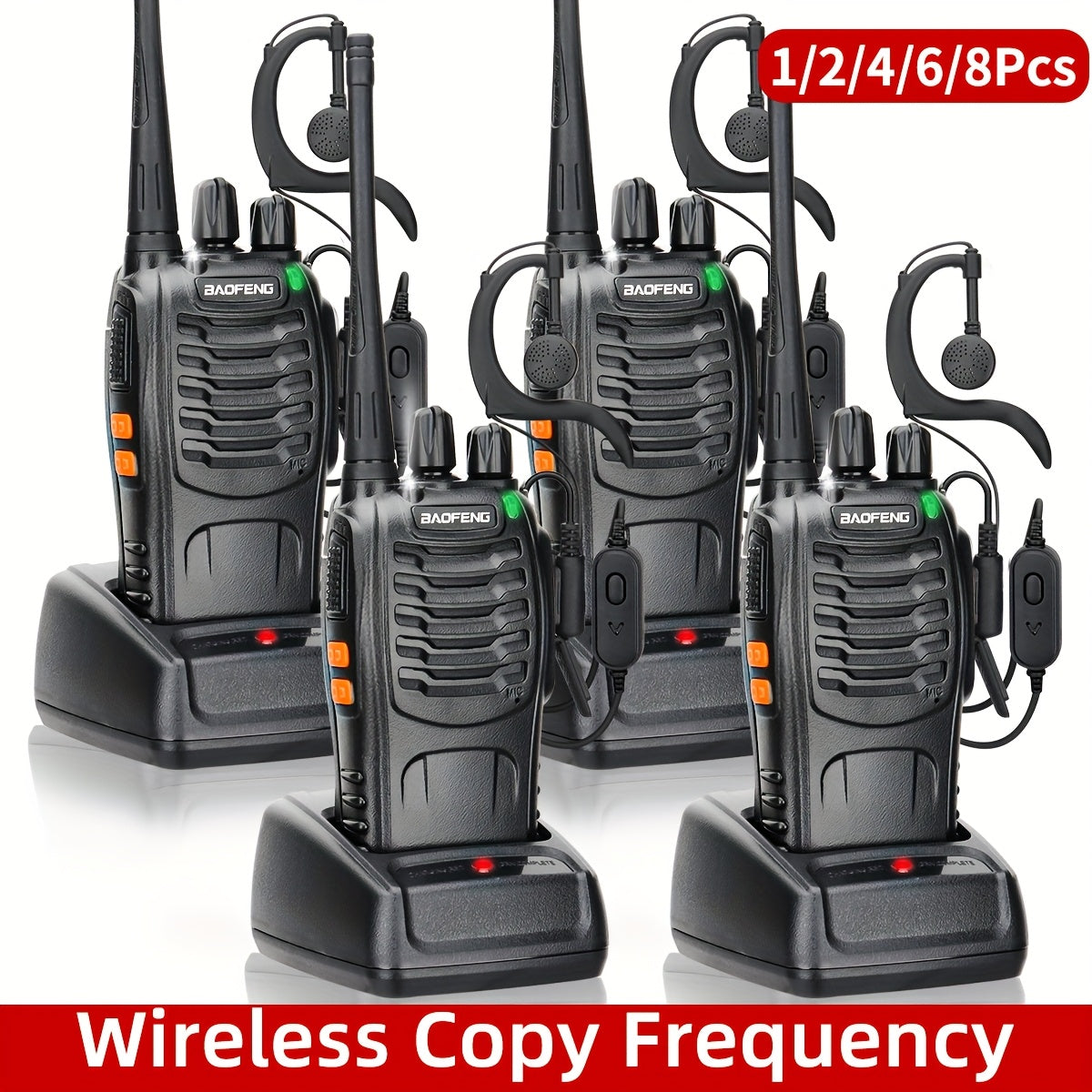Baofeng Sixteen Walkie Talkie Long Range Portable Two Way Radio