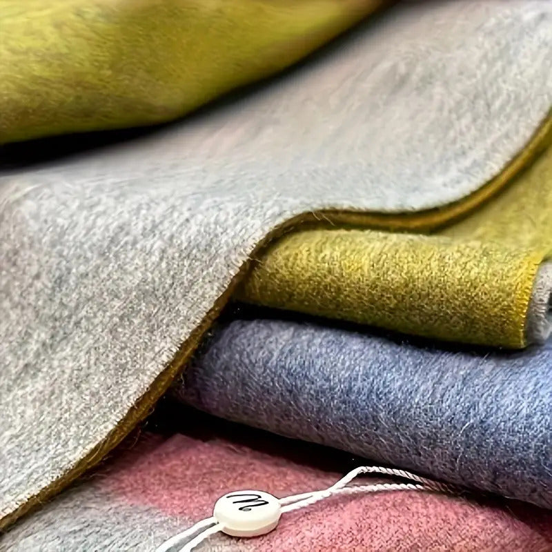 Australian Premium Wool Scarf For Women Winter Windproof Breathable