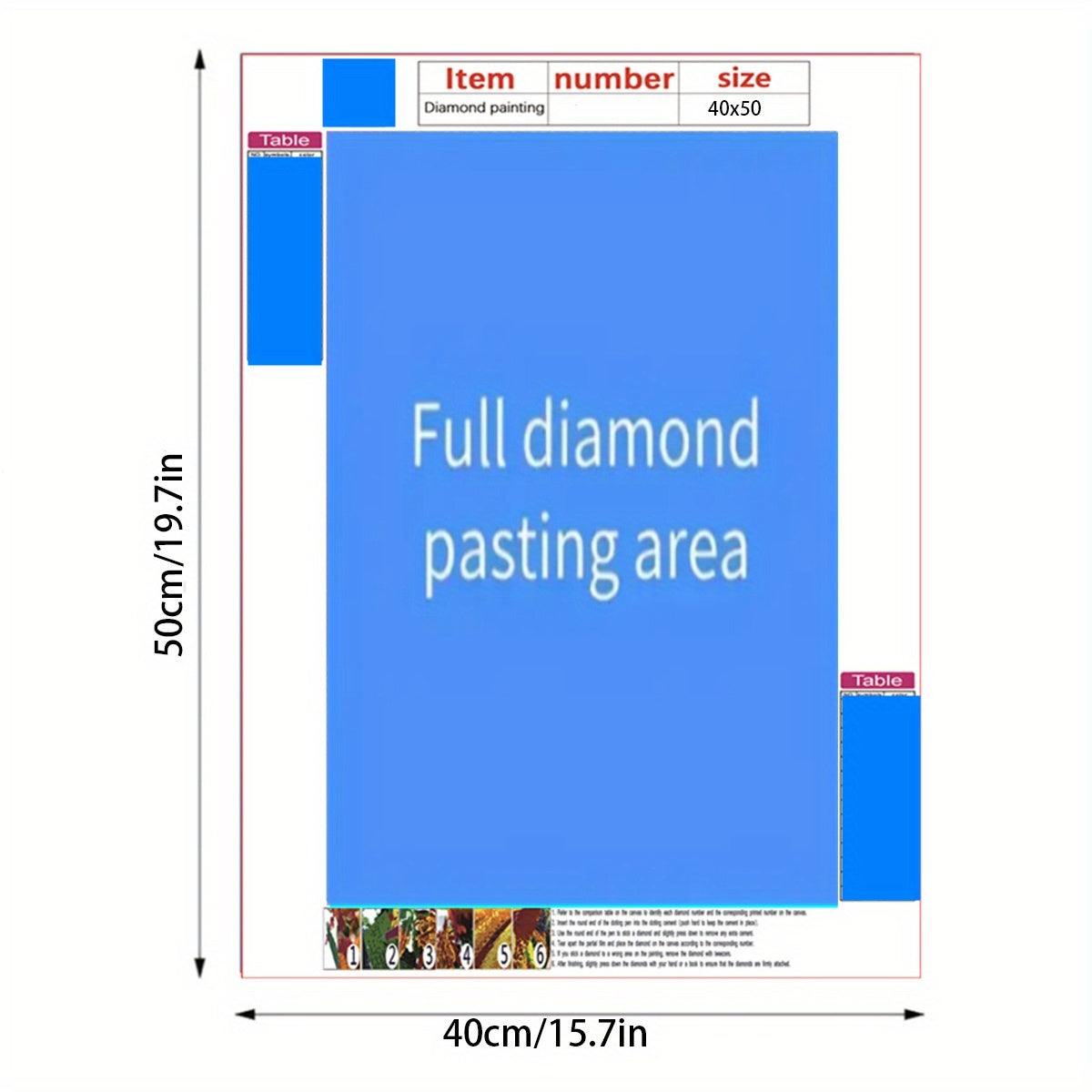 Chicken Theme 5D Diamond Painting Kit With Tools For Beginners