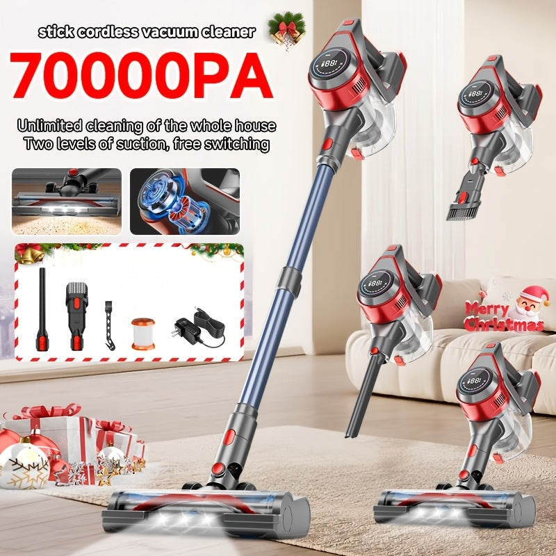 ONNAIS Cordless Vacuum Cleaner 70KPa Power 45 Minute Run Time