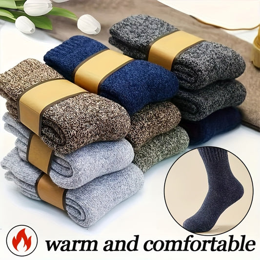 Winter Thermal Socks For Men And Women Thick Knit Everyday