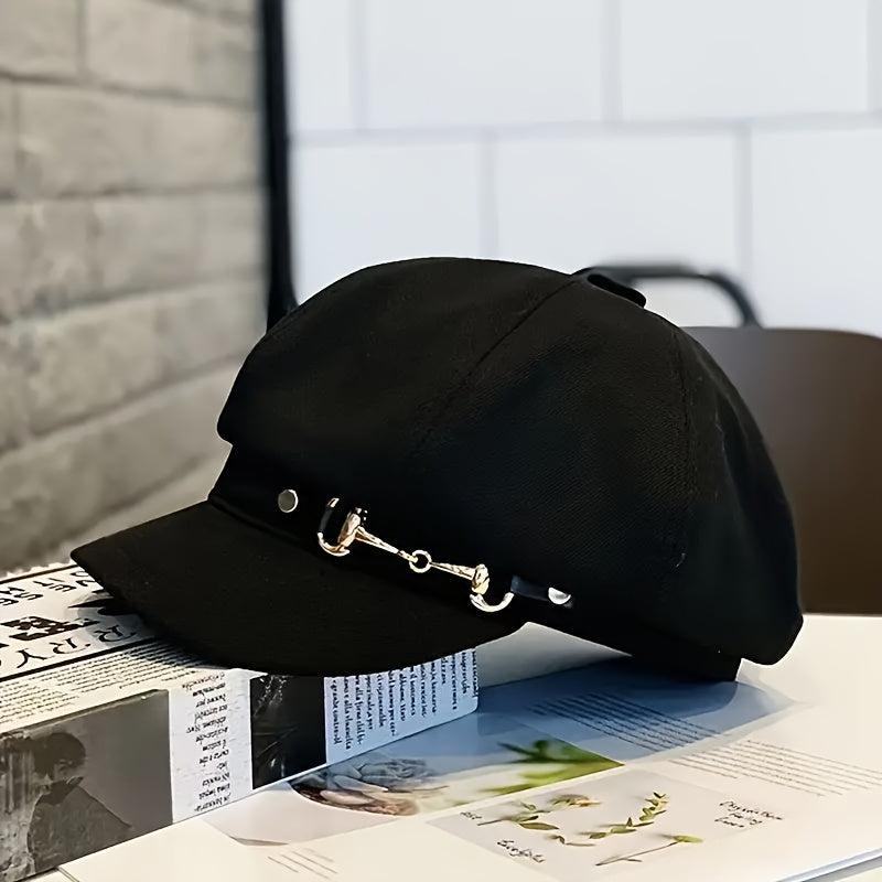 2pcs Adjustable Vintage Beret Hat - with Exquisite Craftsmanship, Fashionable Embossed Beret Style, Classic Embossed Design, Hand Washable, Suitable for Parties,, Birthday, Chrimstas, Mother'day, Thanksgiven Day, Adjustable V