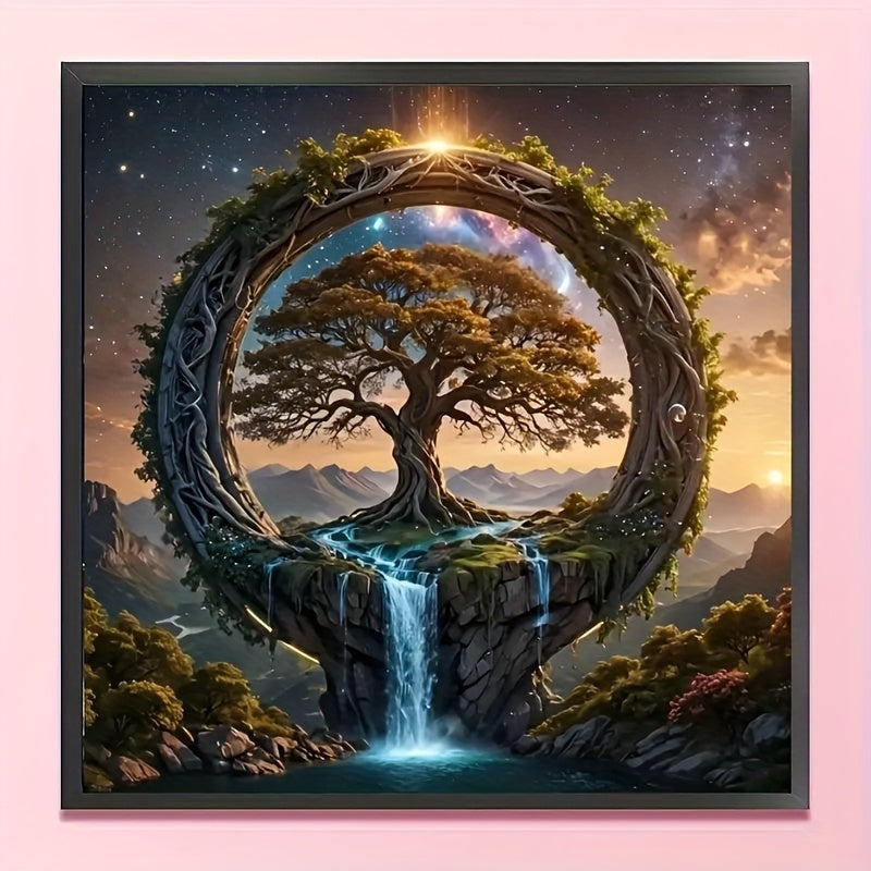 Magical Tree Of Life Diamond Painting Kit 5D Round Beginners