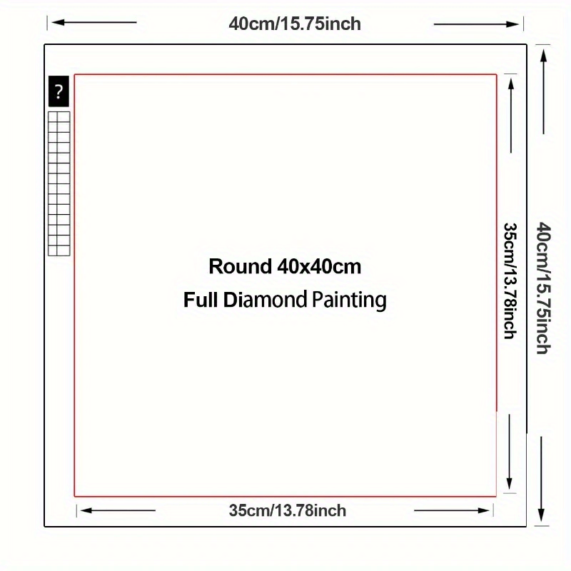 5DIY Diamond Art Painting Kit Round Mosaic Wall Decor