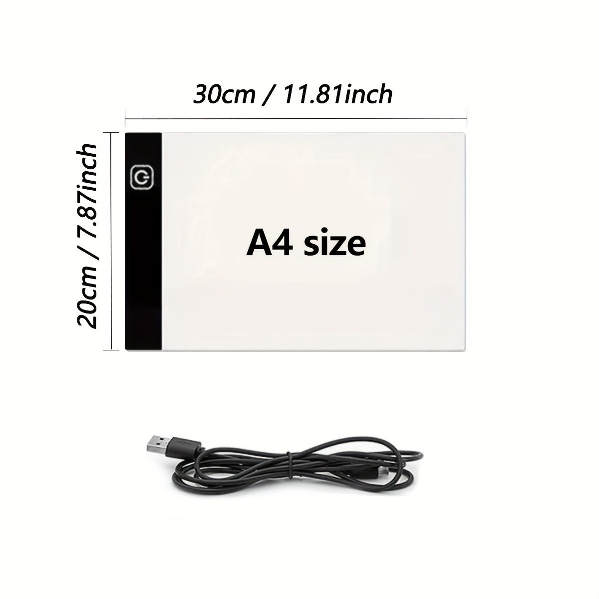 LED Light Pad For Diamond Painting USB Powered Adjustable Brightness