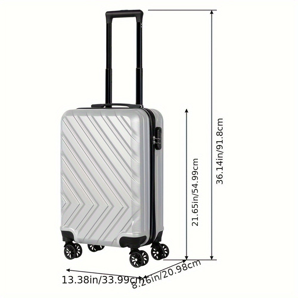 BTY Two Piece Luggage Set with Spinner Wheels Travel Case