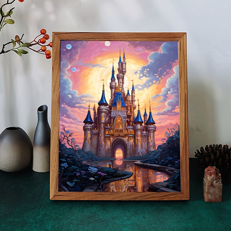 Castle Fantasy Landscape 5D Diamond Painting Kit For Beginners