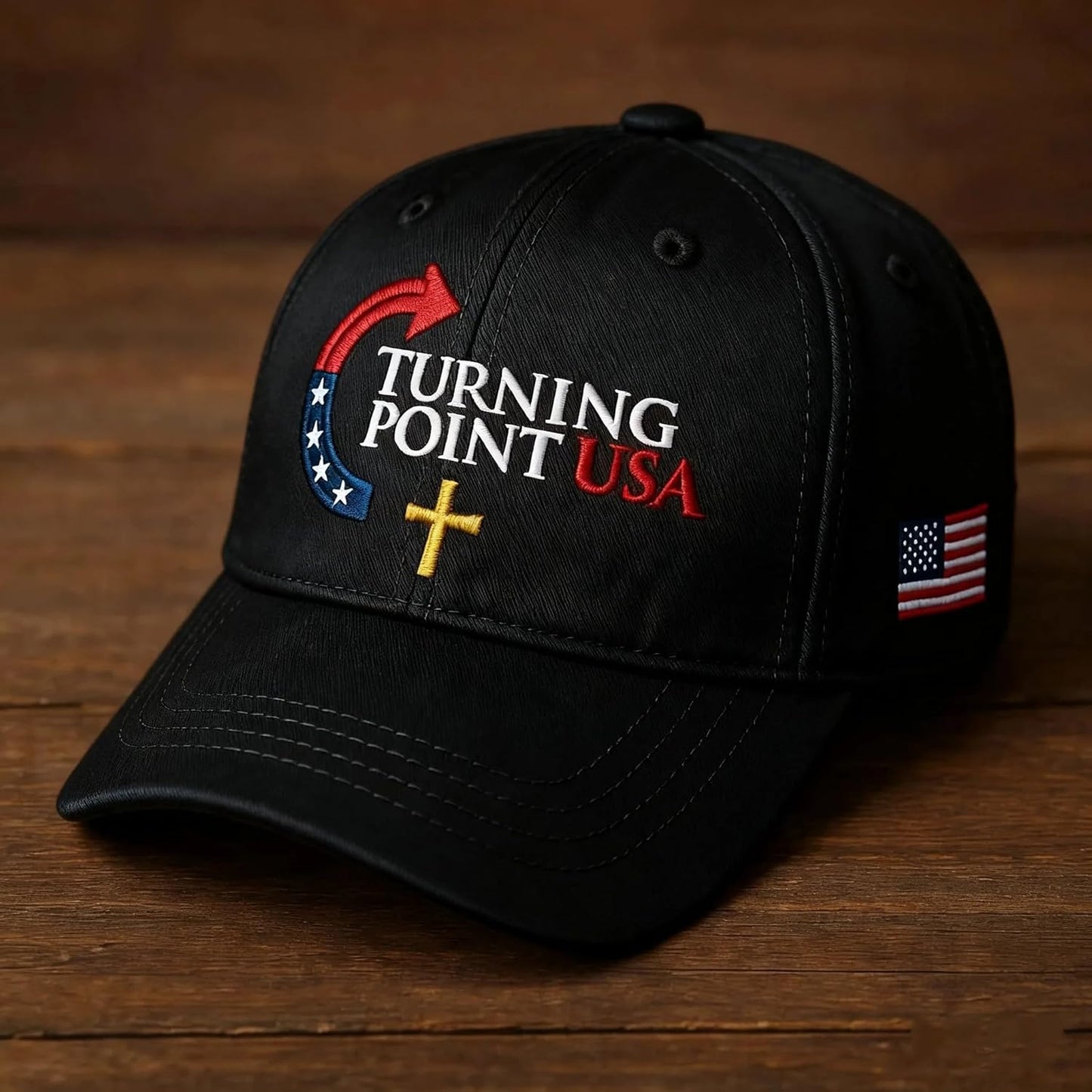 American Turning Point Patriotic Baseball Cap Unisex Adjustable Breathable