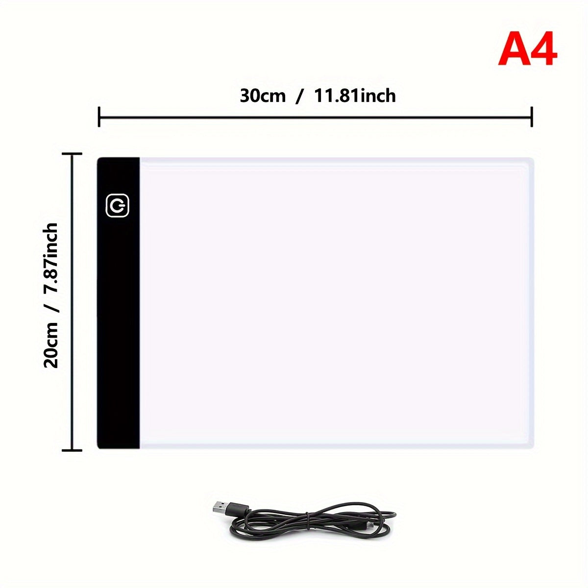 LED Light Pad for Diamond Painting USB Power Three Brightness Levels