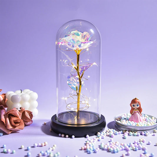 Gifts for Women Beauty and The Beast Preserved Roses