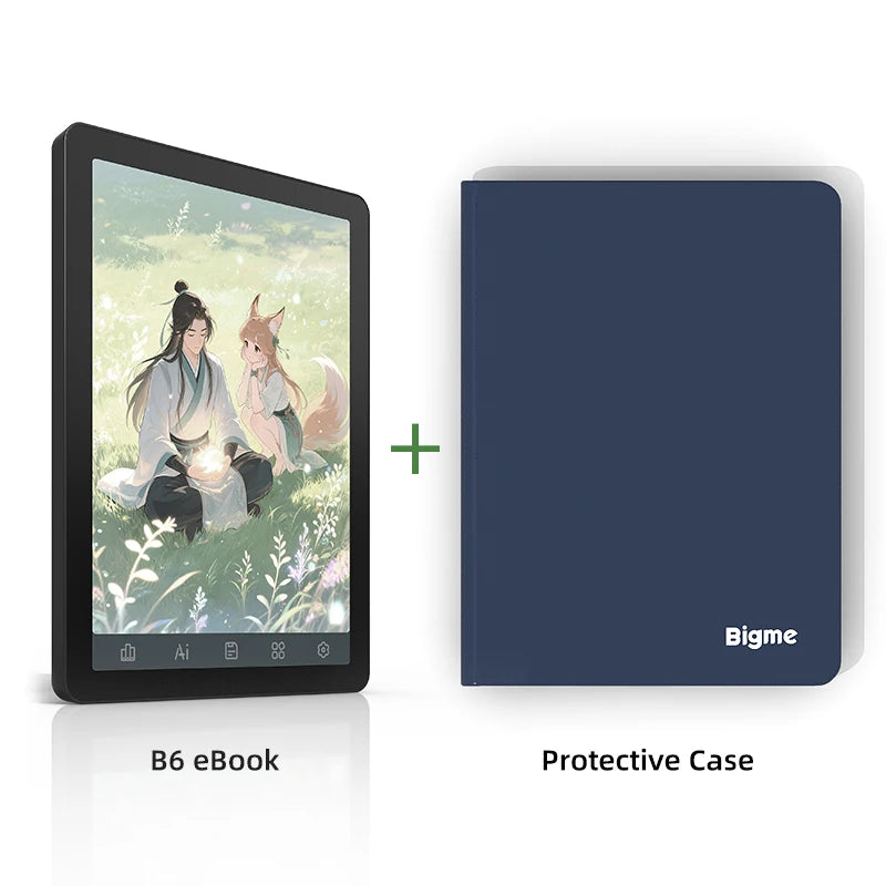 BIGME B6 Ebook Reader Android 14 Front Light 2100mAh