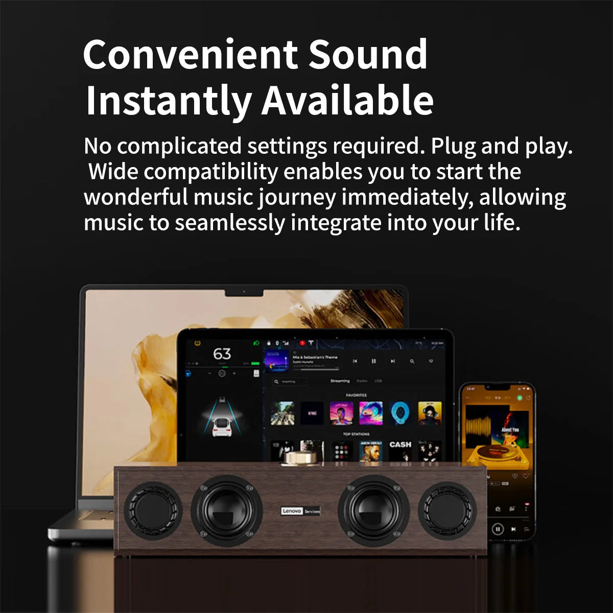 Lenovo C02 Bluetooth Multimedia Speaker Dual Mode