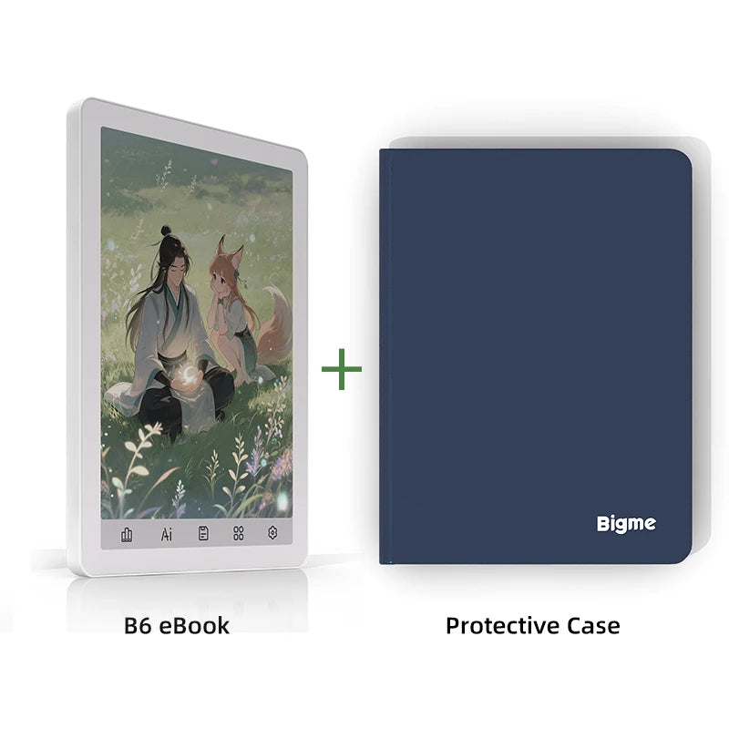 BIGME B6 Ebook Reader Android 14 Front Light 2100mAh