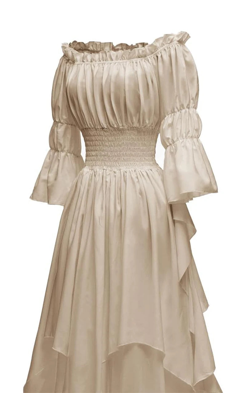 Anhui Gothic Witch Dress for Women Medieval Renaissance Costume