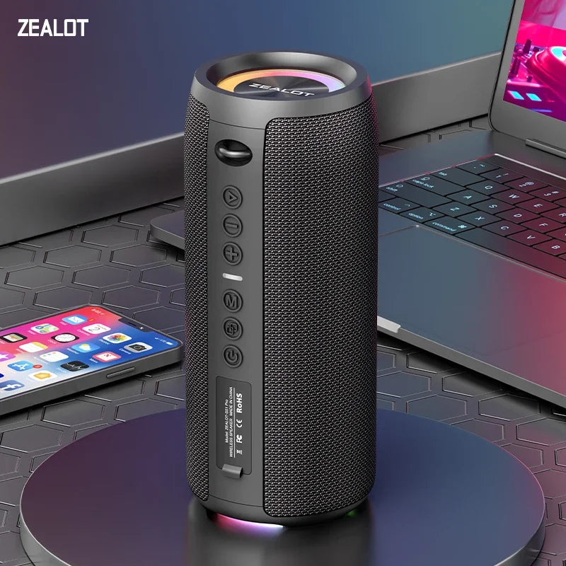 Zealot S51Pro 40W Bluetooth Speaker IPX5 Waterproof TWS