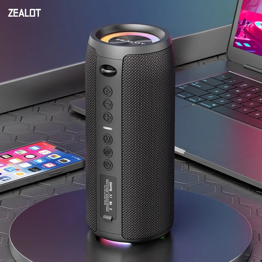 Zealot S51Pro 40W Bluetooth Speaker IPX5 Waterproof TWS