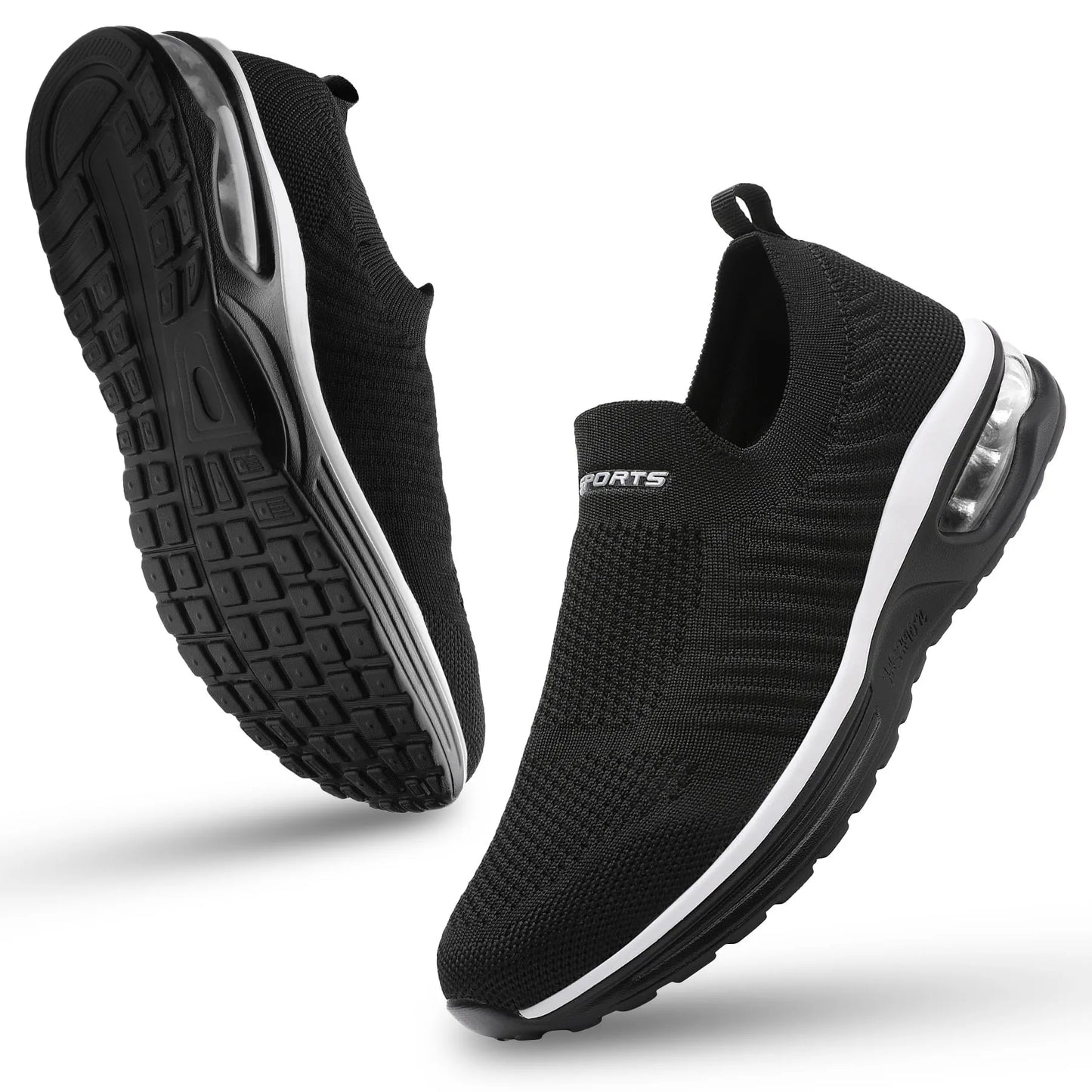 Womens Slip On Sneakers Women's Running Shoes Lightweight Casual