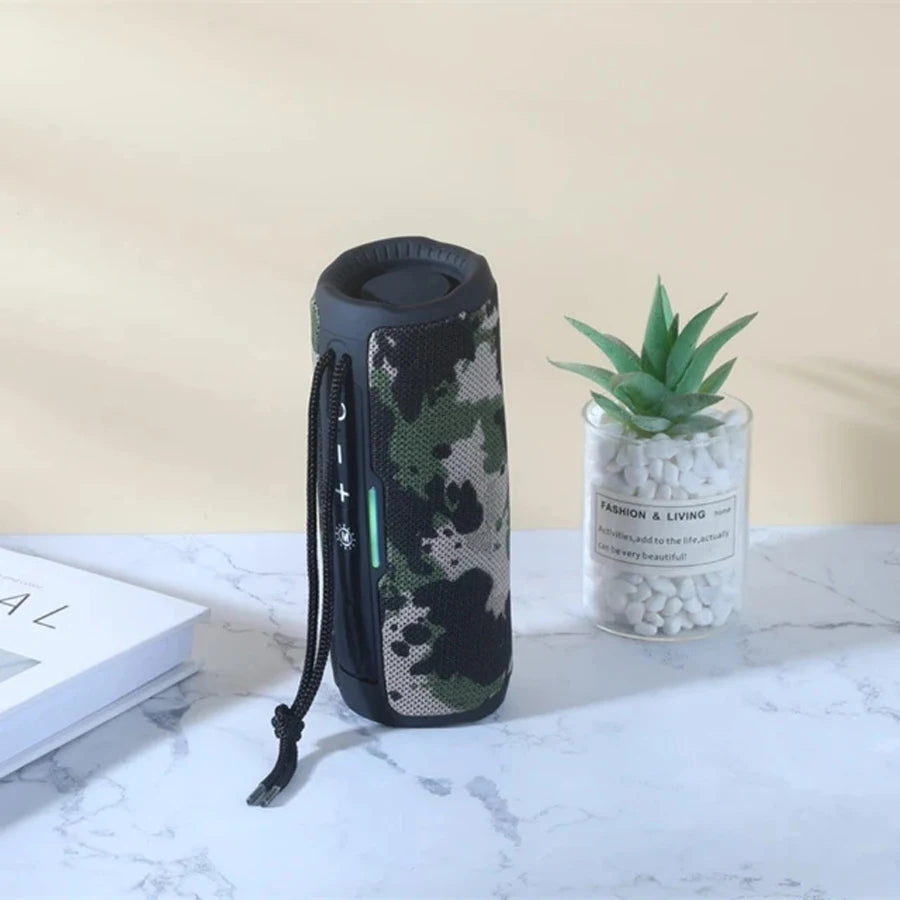 Wireless Portable Bluetooth Speaker With FM Radio Subwoofer