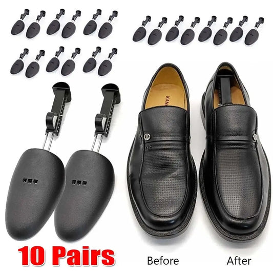 10Pairs Adjustable Shoe Tree for Men Widener Stretcher 5.5-11.5