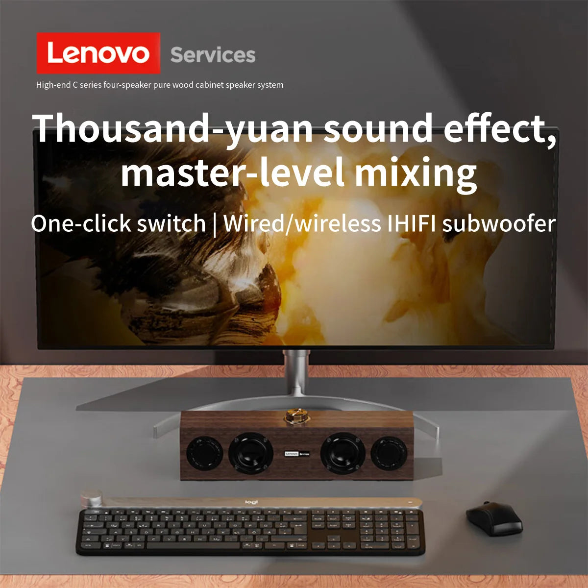 Lenovo C02 Bluetooth Multimedia Speaker Dual Mode