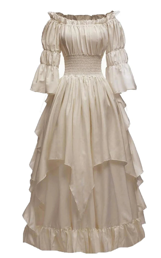 Anhui Gothic Witch Dress for Women Medieval Renaissance Costume