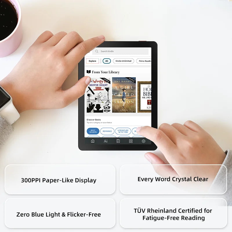 BIGME B6 Ebook Reader Android 14 Front Light 2100mAh