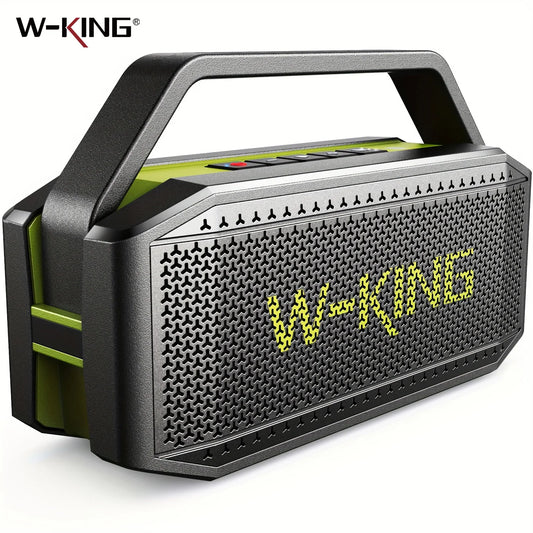 W-King 100W Peak Portable Bluetooth Speaker With Subwoofer Outdoor