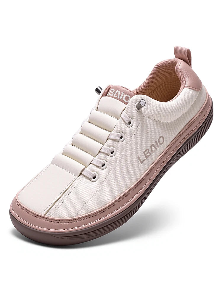 LBAIO Wide Toe Box Casual Shoes Barefoot Slip On Men