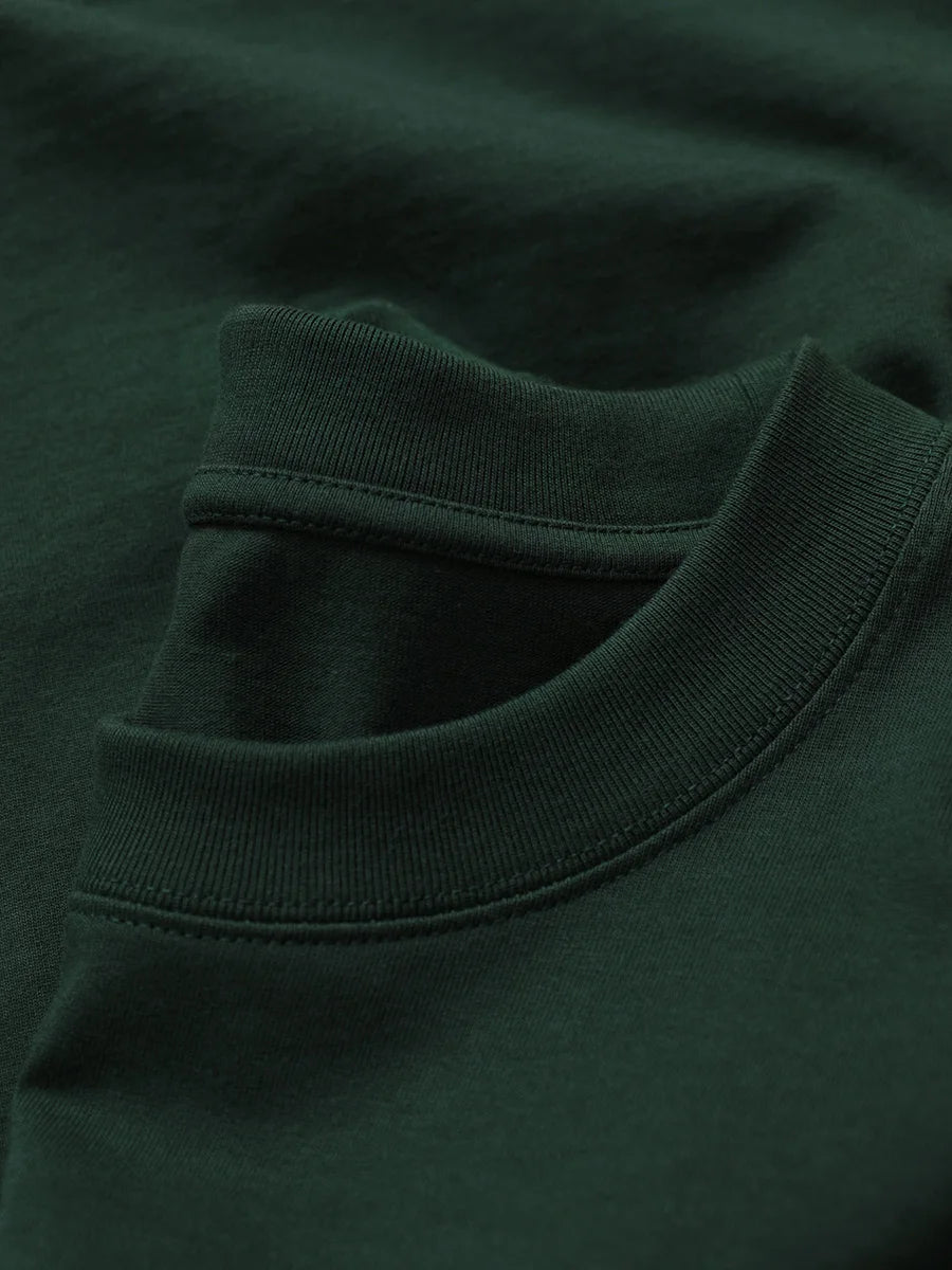 SYCPMANCN Cotton Heavyweight Tee For Men Daily Wear Everyday