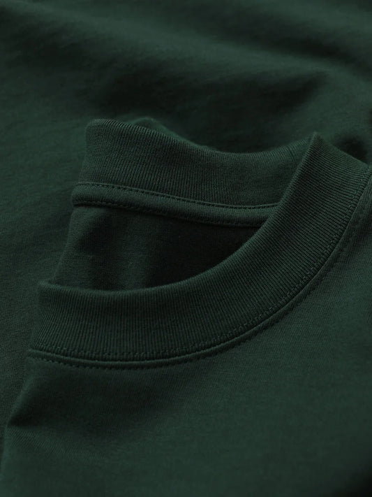 SYCPMANCN Cotton Heavyweight Tee For Men Daily Wear Everyday