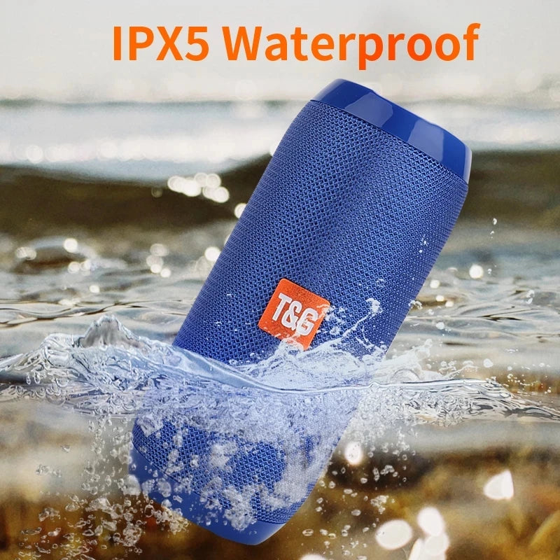 Wireless Portable Bluetooth Speaker With FM Radio Subwoofer