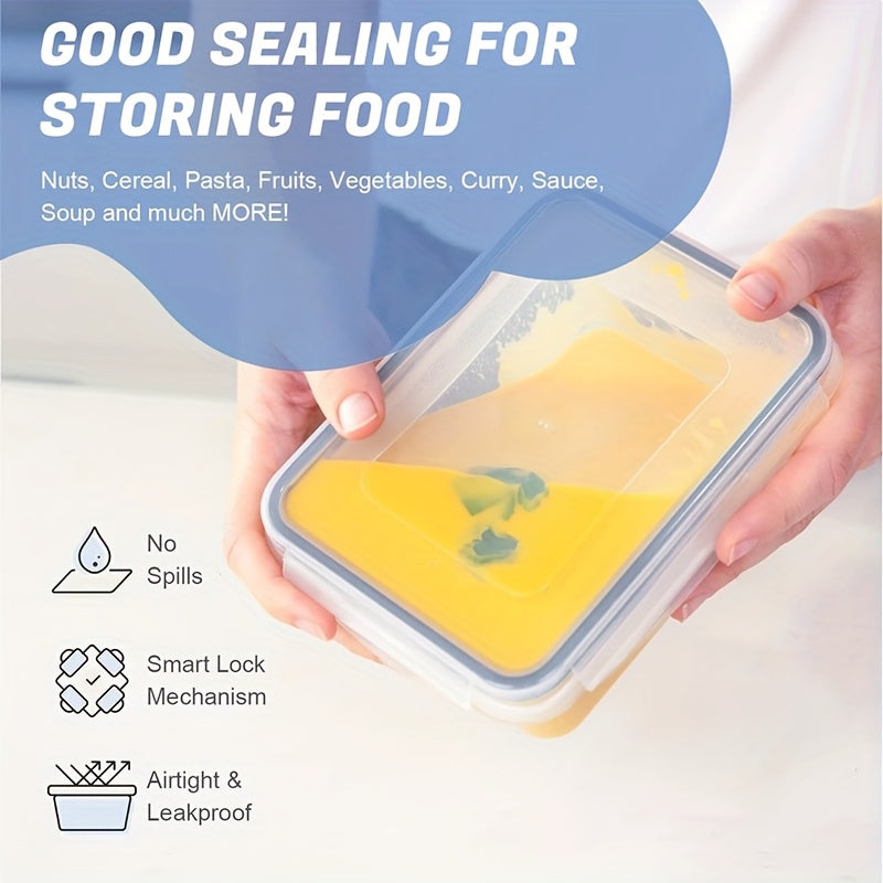 GHQ Food Storage Container Set 24 Containers Lids Microwave Safe