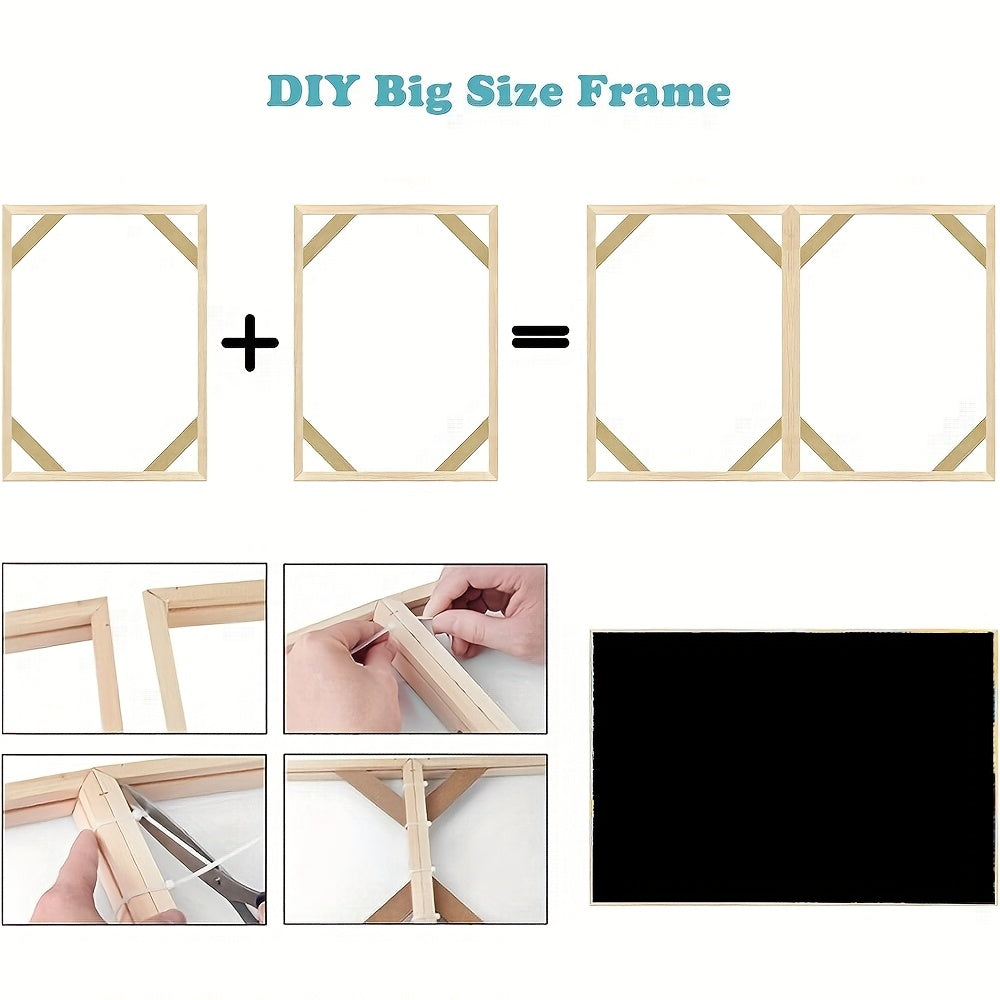 Diamond Painting And Numbered Oil Painting Lightweight Wall Art Frame