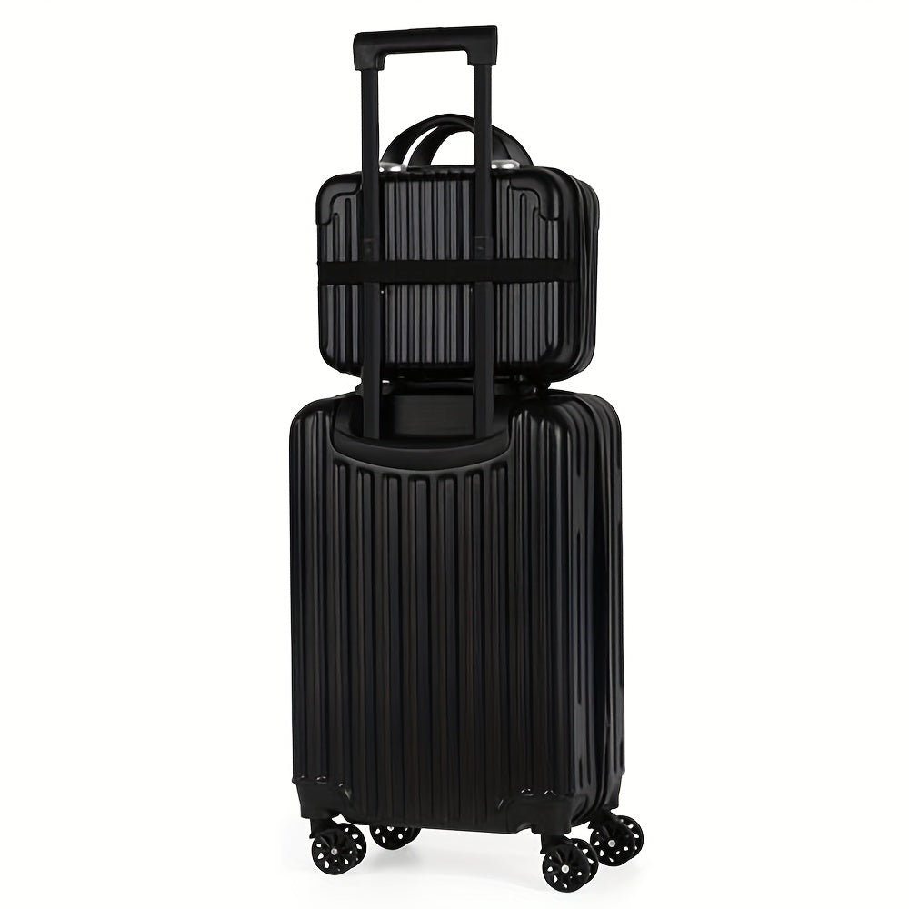 BTY Two Piece Luggage Set with Spinner Wheels Travel Case
