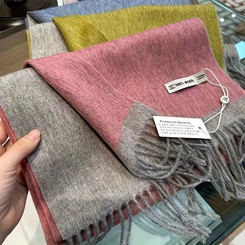 Australian Premium Wool Scarf For Women Winter Windproof Breathable