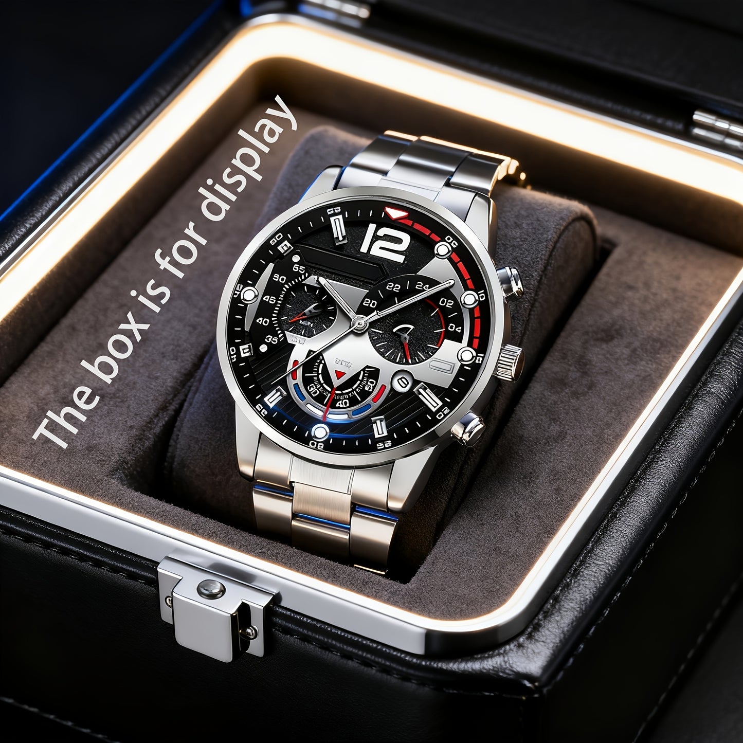 Men's Luxury Watch Set 5 Piece Elegant Business Gift