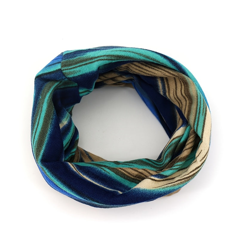 Four Pack Striped Beanie Hats Unisex Pullover For Outdoor