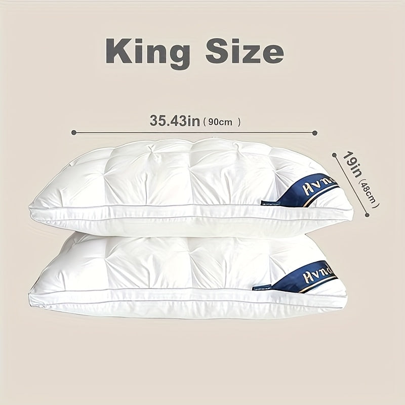 HVNDE 2 Pack Luxury Hotel Collection Pillows