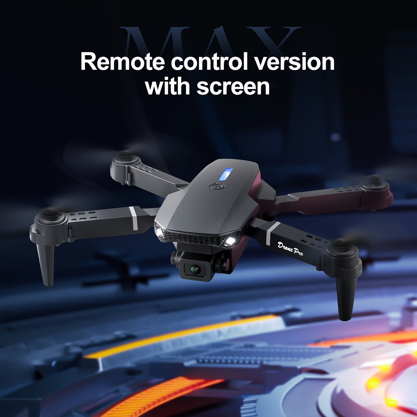 Drone MAX Upgraded With Dual Camera Obstacle Avoidance Remote