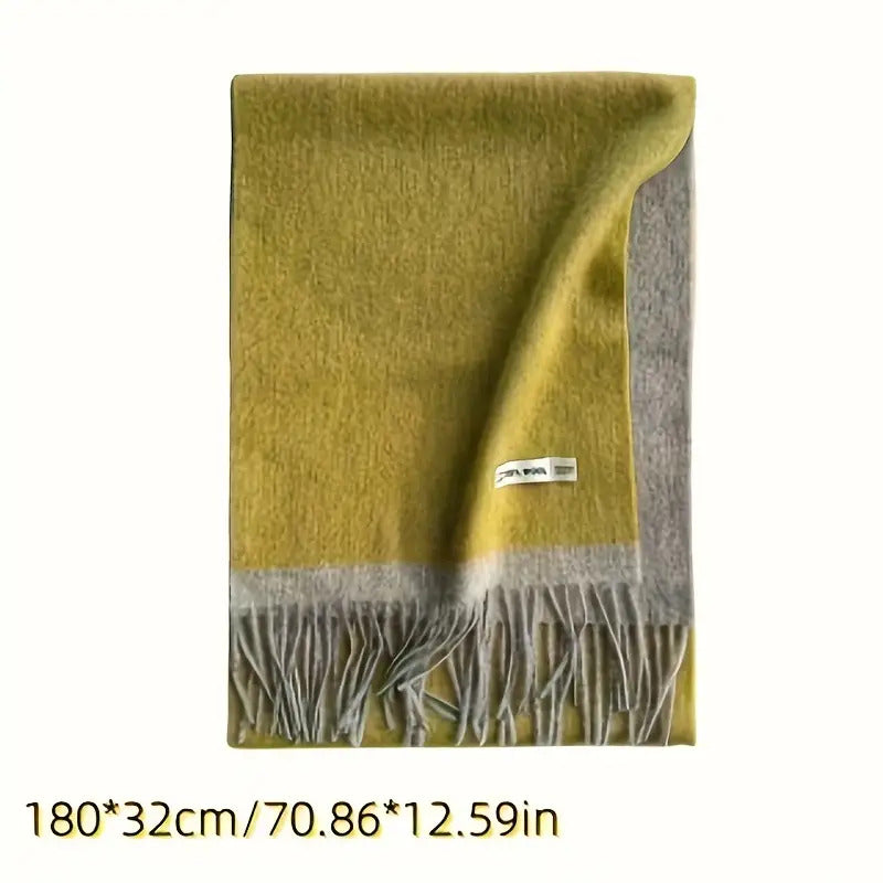 Australian Premium Wool Scarf For Women Winter Windproof Breathable