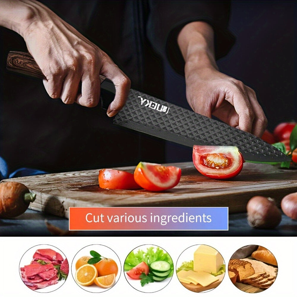 Five Cows Professional Knife Set With Ergonomic Wooden Handles