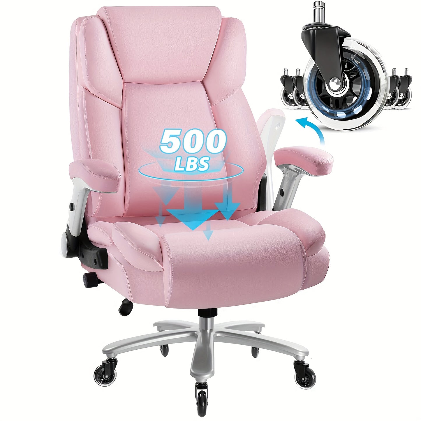 Heavy Duty Office Chair 600 Lbs Big And Tall Ergonomic Seat