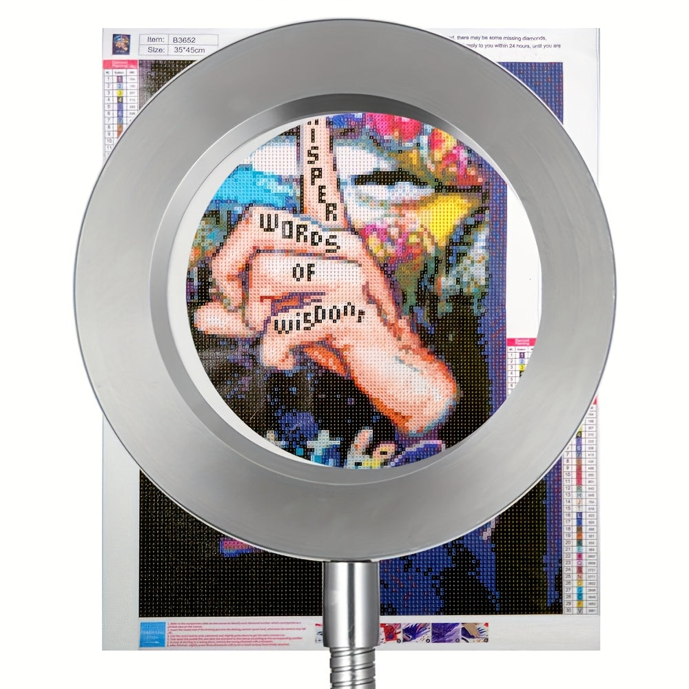 Diamond Painting Magnifier Light With 5V USB Clamp Lamp
